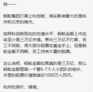 螞蟻集團上市 移民